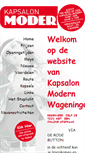 Mobile Screenshot of kapsalonmodern.nl